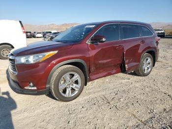  Salvage Toyota Highlander