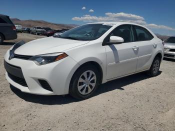  Salvage Toyota Corolla