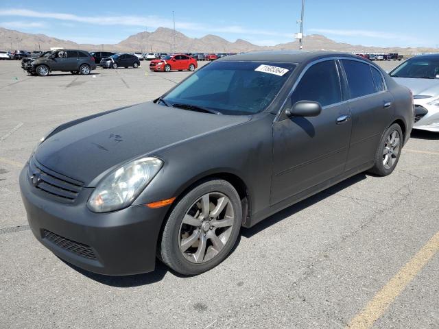  Salvage INFINITI G35