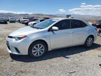  Salvage Toyota Corolla