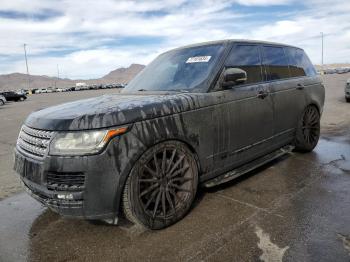  Salvage Land Rover Range Rover