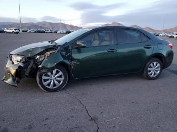  Salvage Toyota Corolla