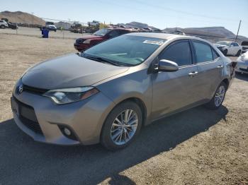  Salvage Toyota Corolla