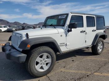  Salvage Jeep Wrangler