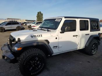  Salvage Jeep Wrangler