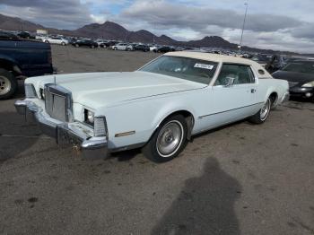  Salvage Lincoln Continental