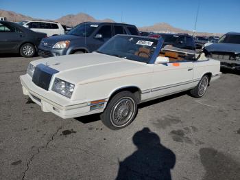  Salvage Chrysler Lebaron