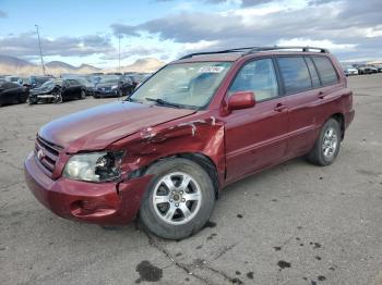  Salvage Toyota Highlander