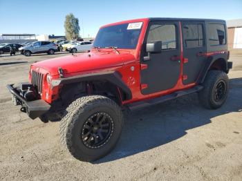  Salvage Jeep Wrangler