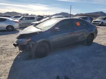  Salvage Toyota Corolla