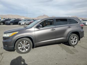  Salvage Toyota Highlander