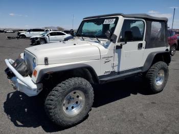  Salvage Jeep Wrangler