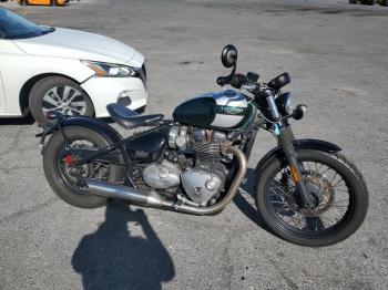  Salvage Triumph Motorcycle Bonneville