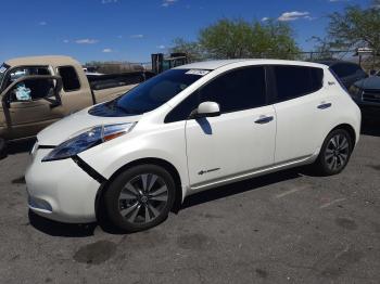  Salvage Nissan LEAF