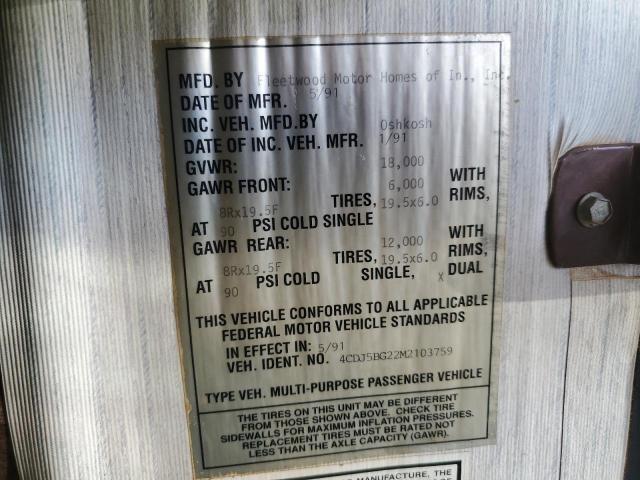 Oshkosh Motor Truck  Chassis M M Line Motor Home Image 8