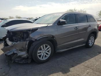  Salvage Toyota Highlander