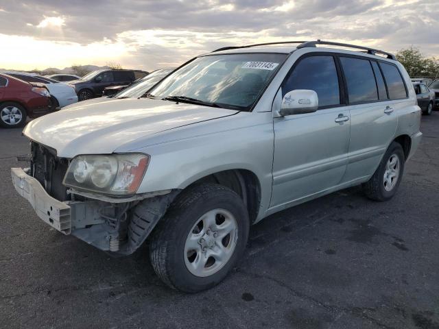 Salvage Toyota Highlander