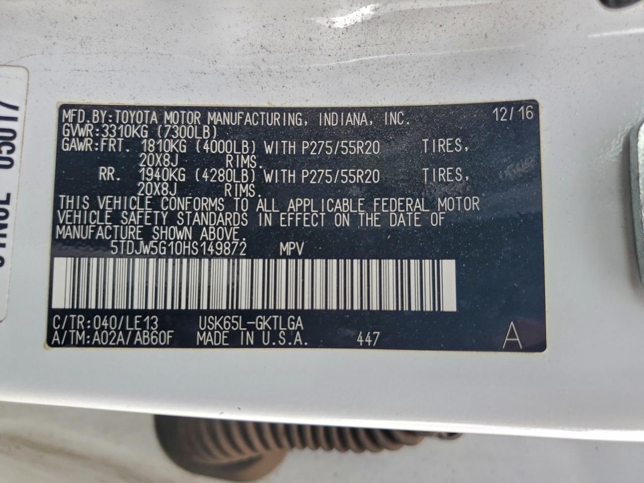 Toyota Sequoia Limited Image 6