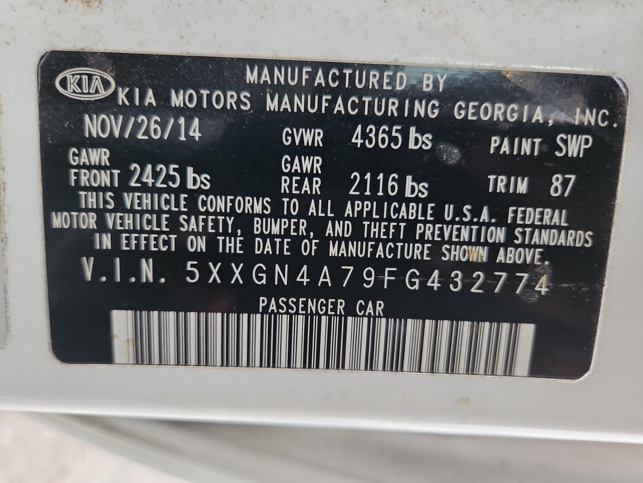 Kia Optima Ex Image 12