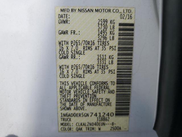 Nissan Frontier S Image 10