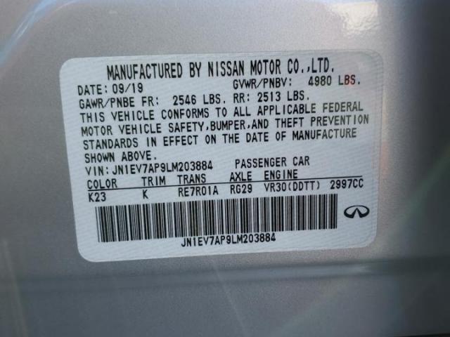 INFINITI Q50 Pure Image 13