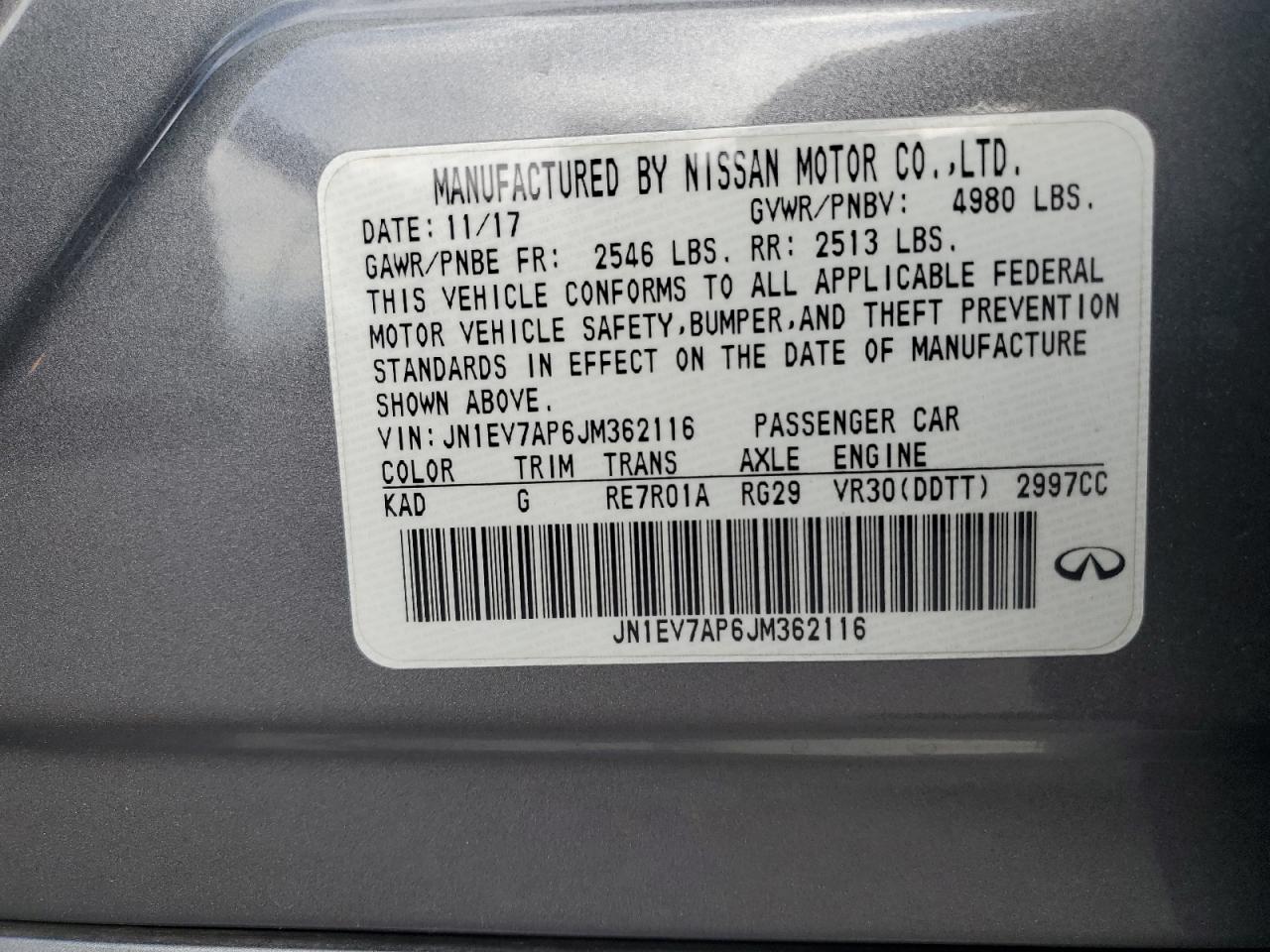 INFINITI Q50 Luxe Image 13