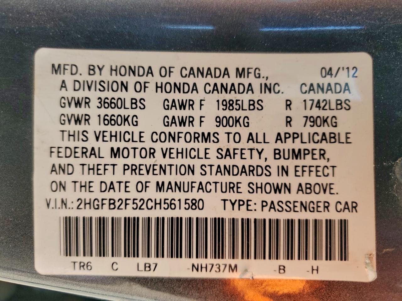 Honda Civic Lx Image 13