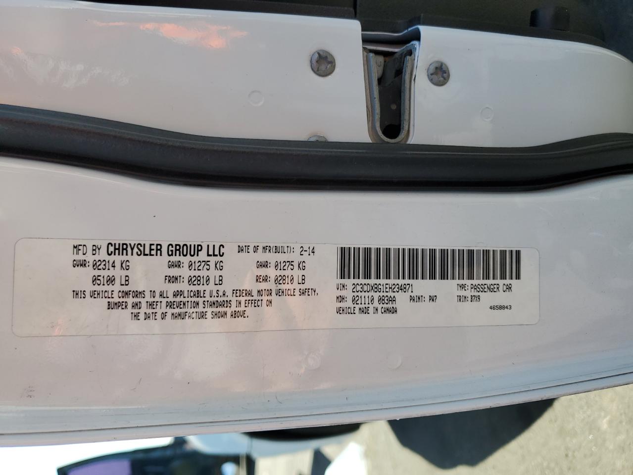 Dodge Charger Se Image 9