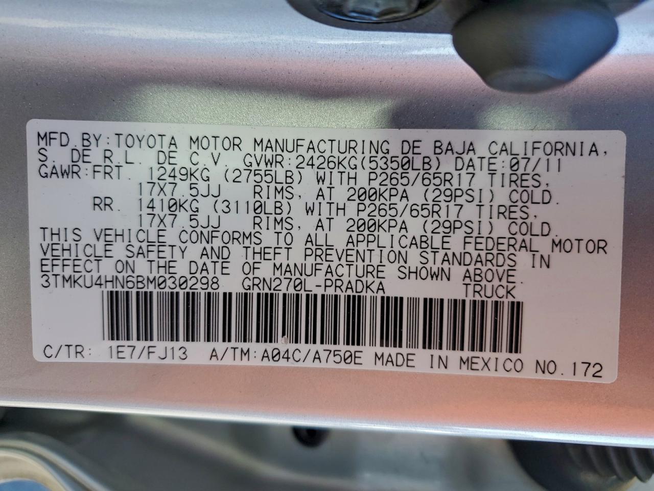 Toyota Tacoma Double Cab Prerunner Long Bed Image 10