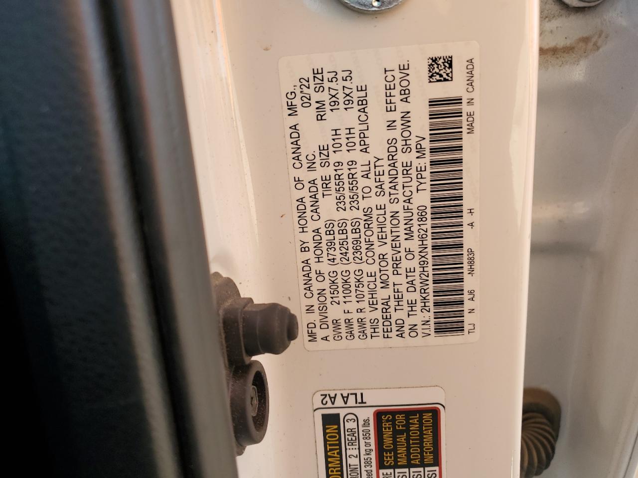 Honda Crv Touring Image 9