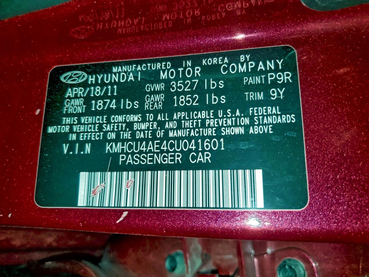 Hyundai ACCENT Gls Image 13