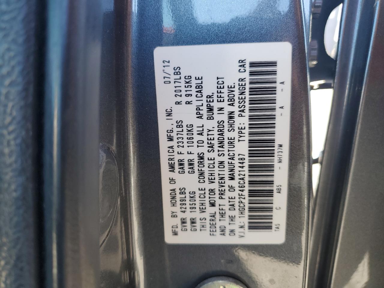 Honda Accord Lxp Image 2