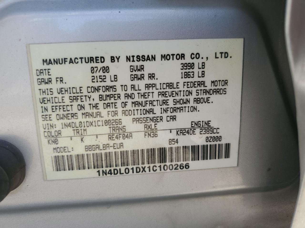 Nissan Altima Xe Image 11