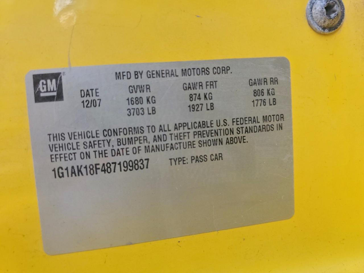 Chevrolet Cobalt Ls Ls Image 12