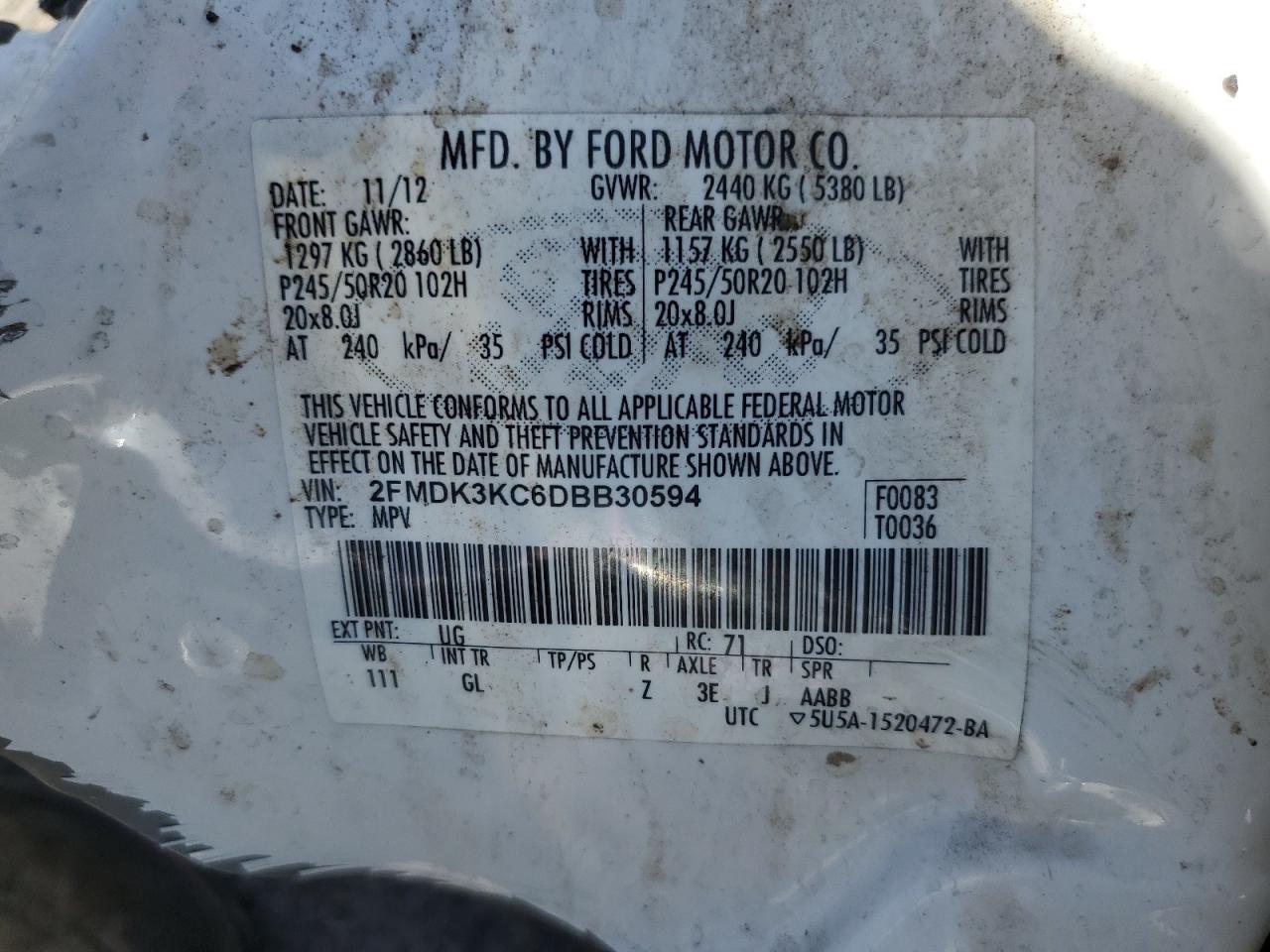 Ford Edge Limited Image 3