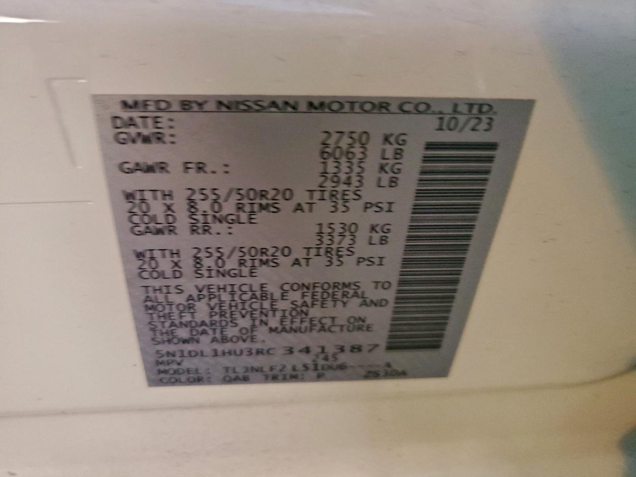 INFINITI Qx Autograph Image 2