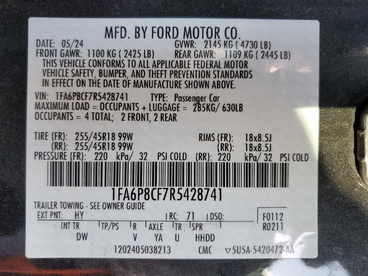 Ford Mustang Gt Image 3