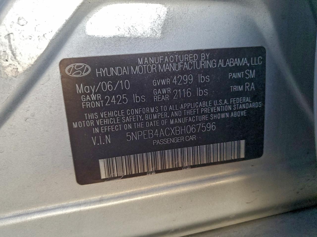 Hyundai SONATA Gls Image 11