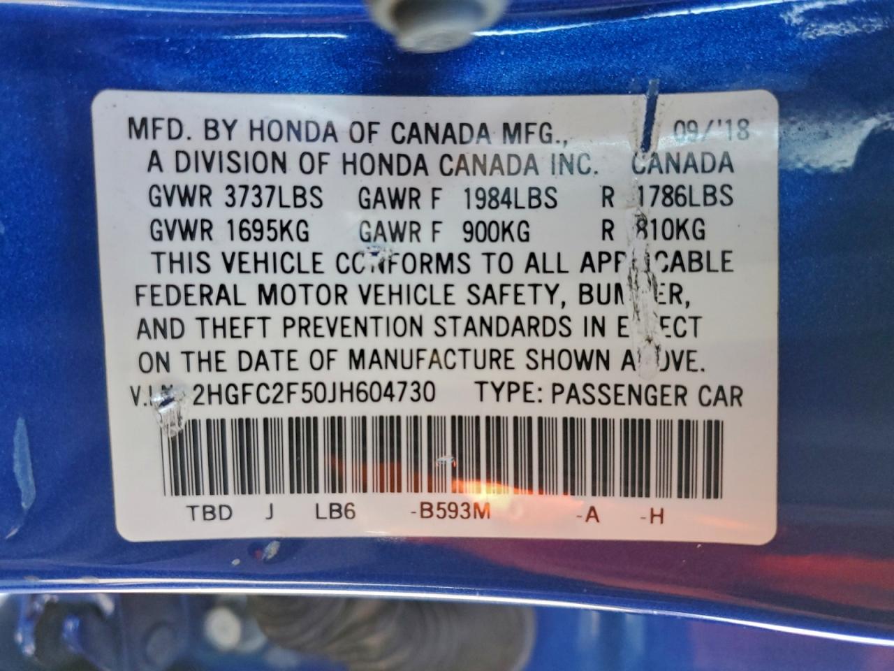 Honda Civic Lx Image 12