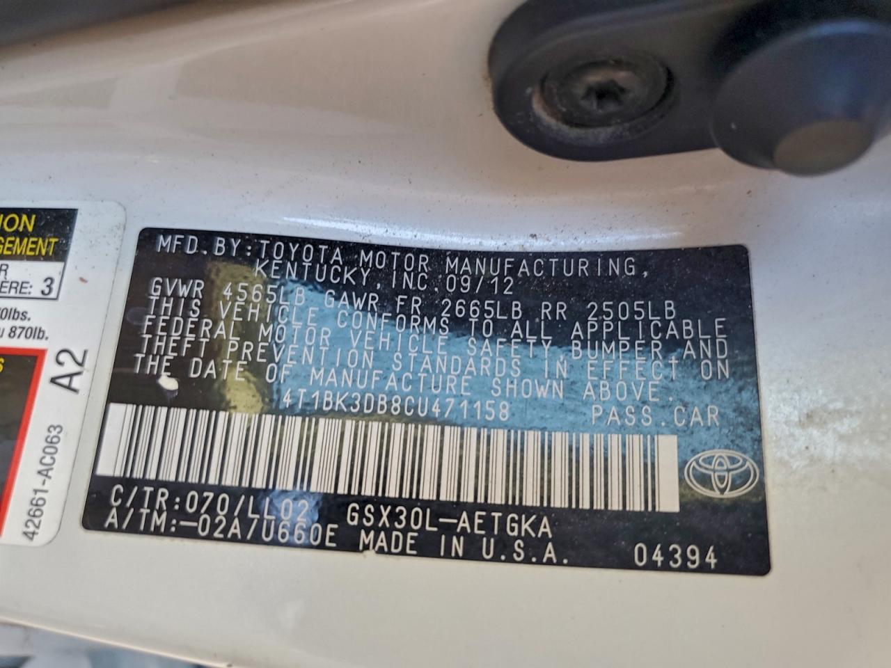 Toyota Avalon Base Image 11