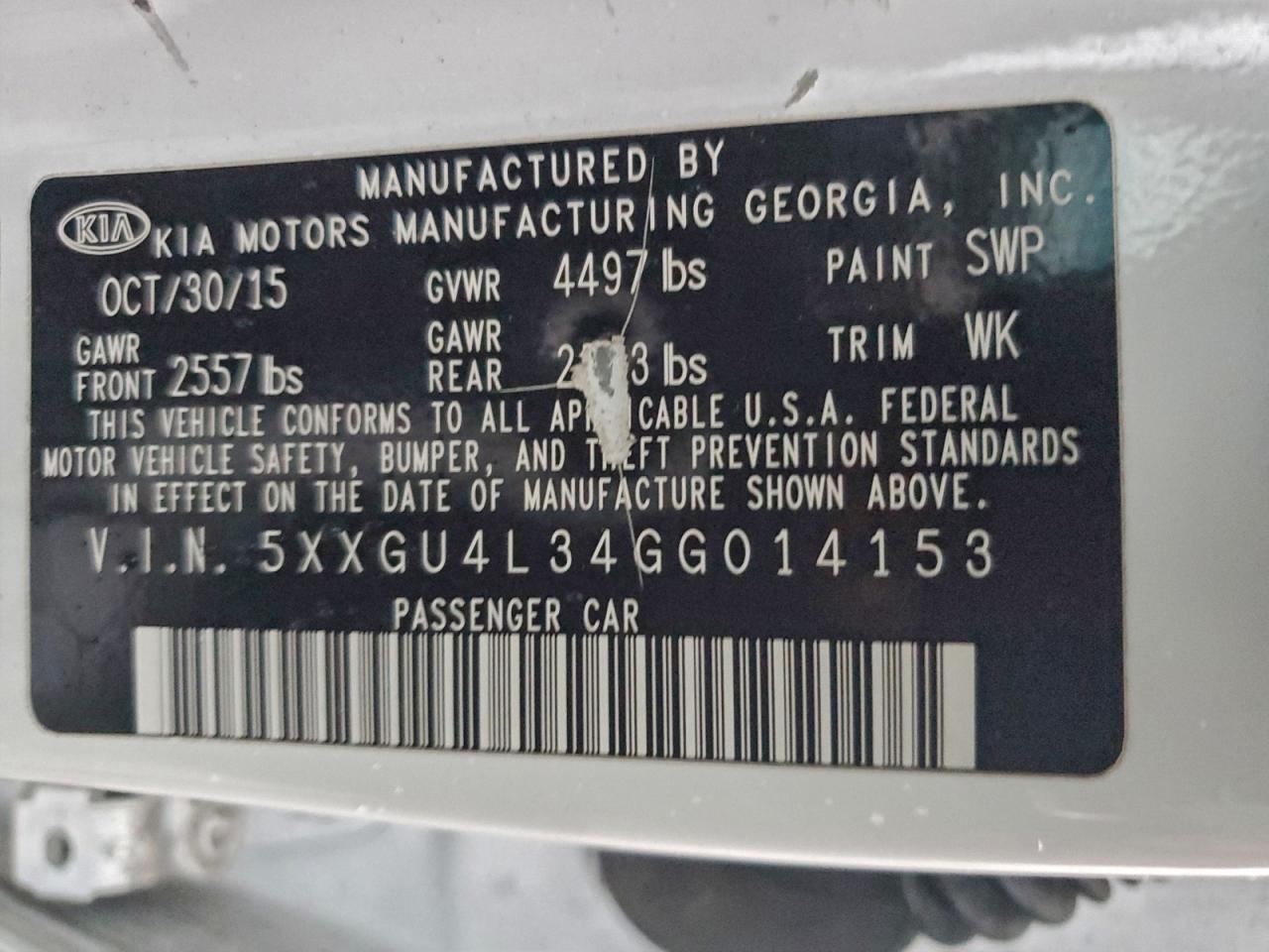 Kia Optima Ex Image 12