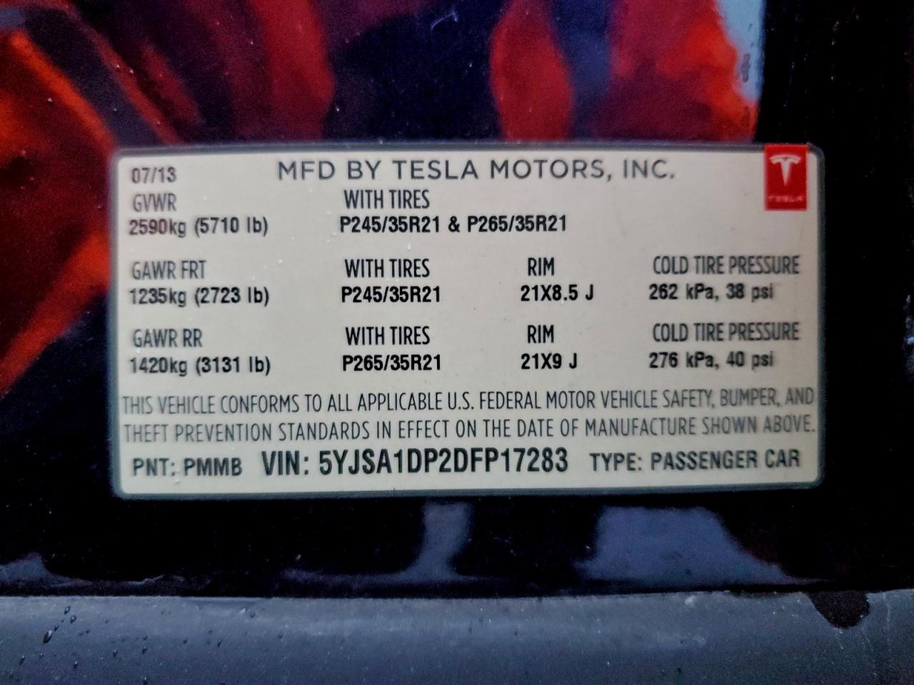 Tesla Model S Image 5