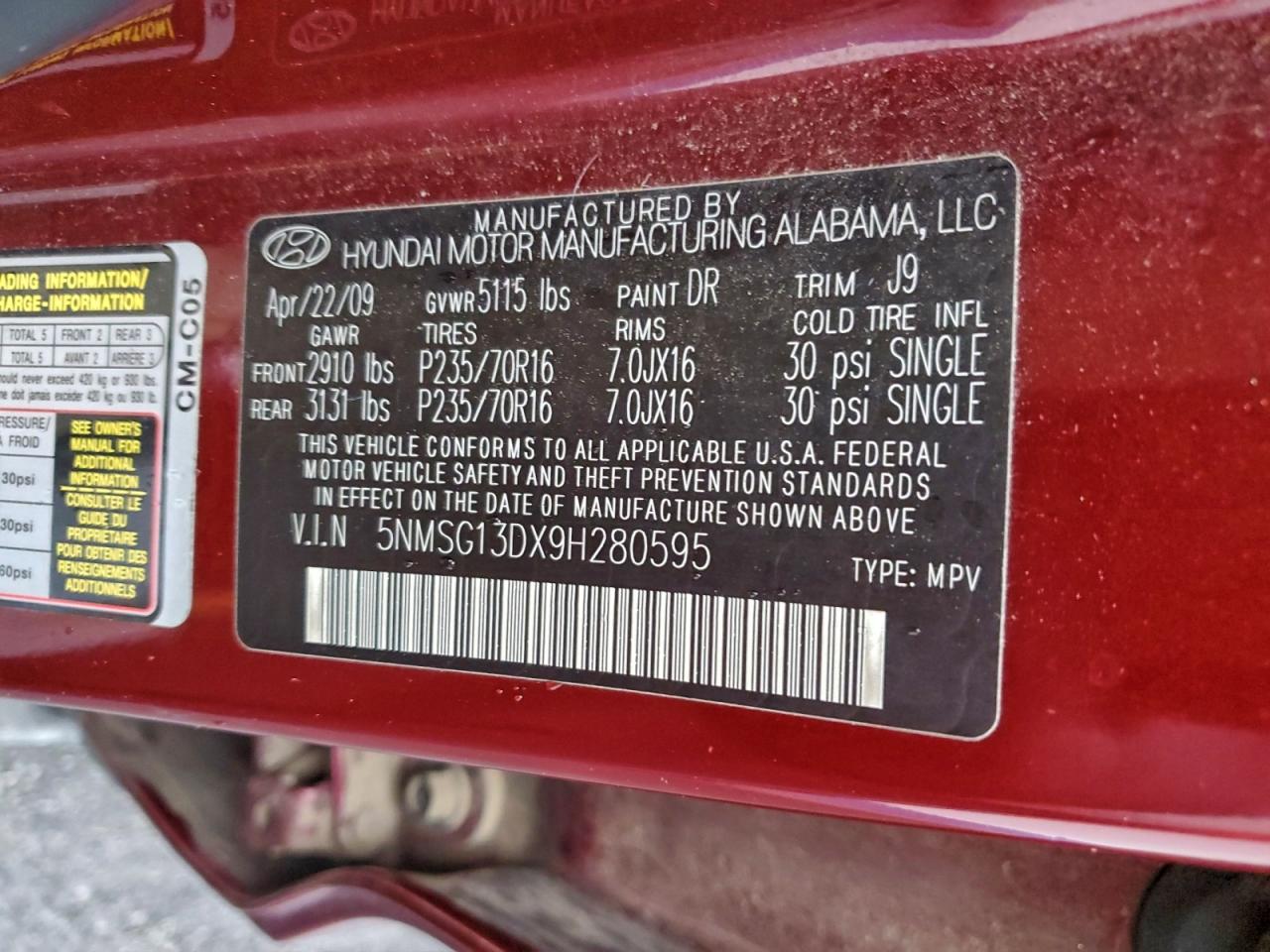 Hyundai SANTA FE Gls Image 5