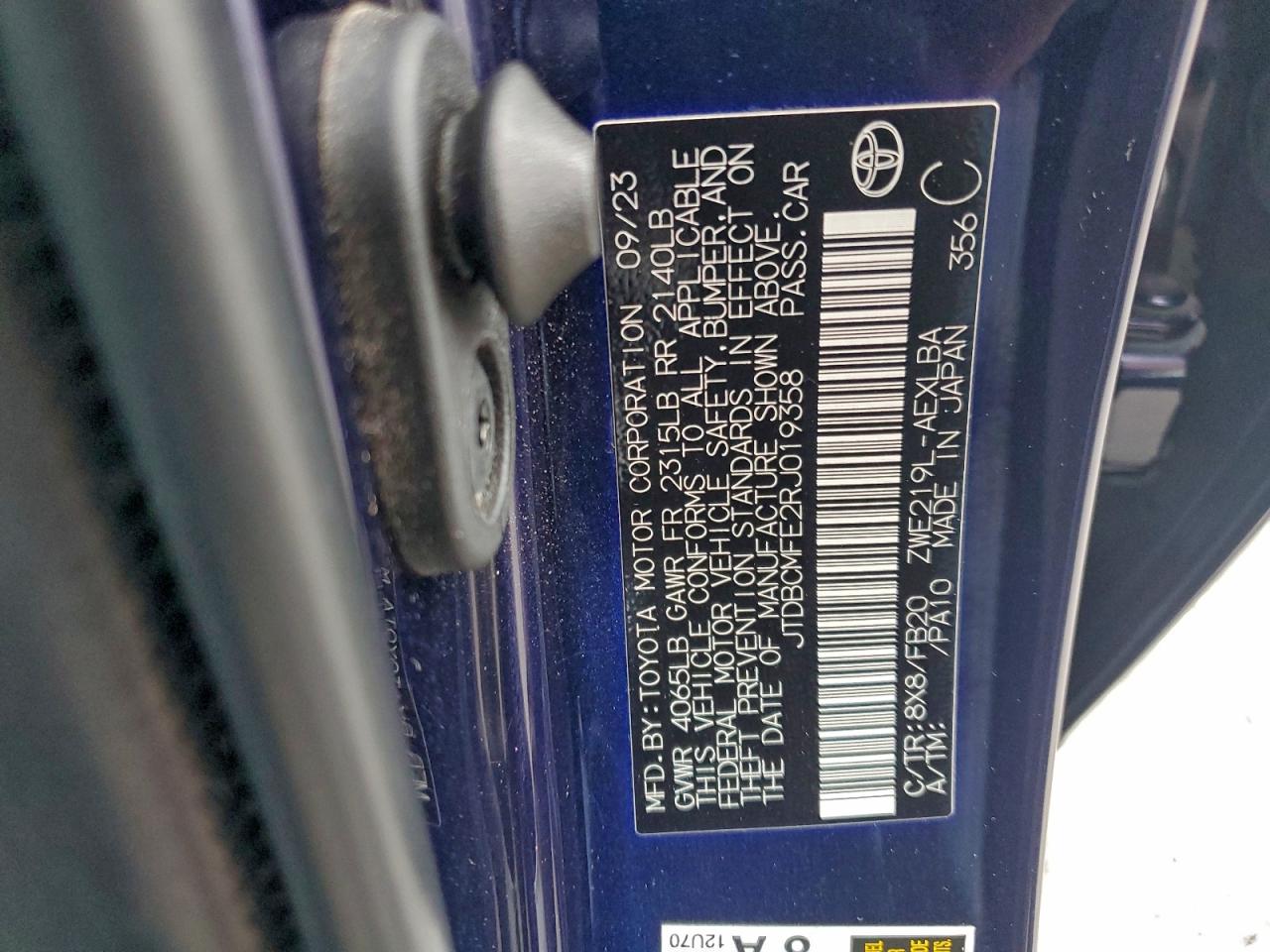 Toyota Corolla Le Image 9