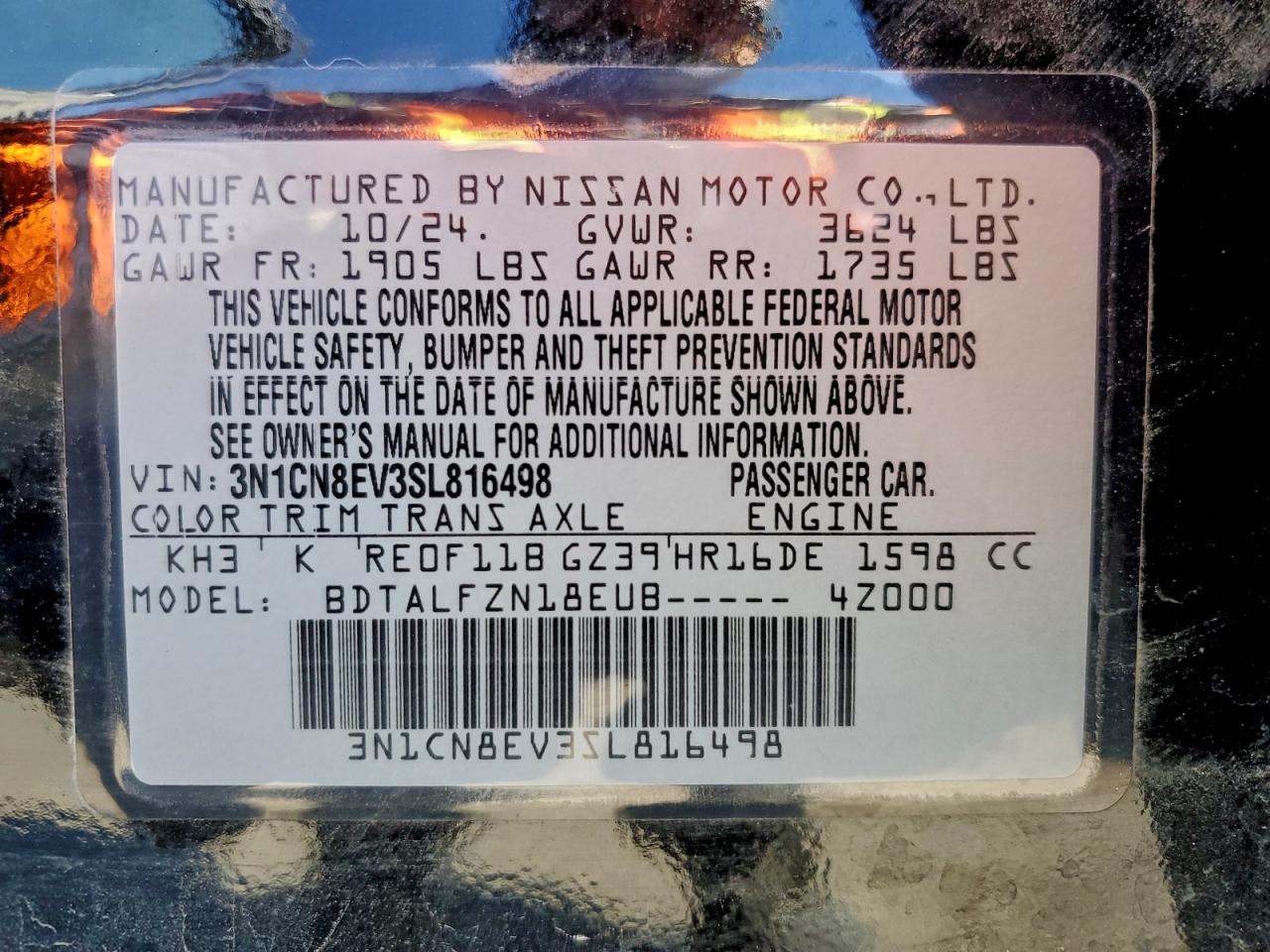 Nissan Versa Sv Image 10