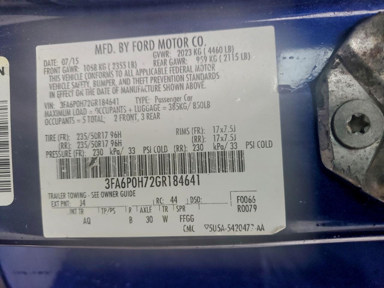 Ford Fusion Se Image 10