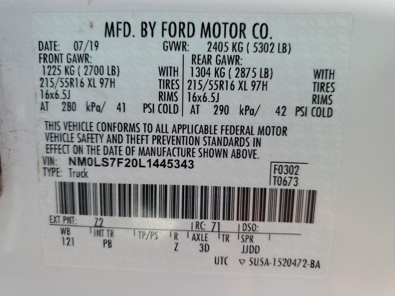 Ford Transit Xlt Image 13