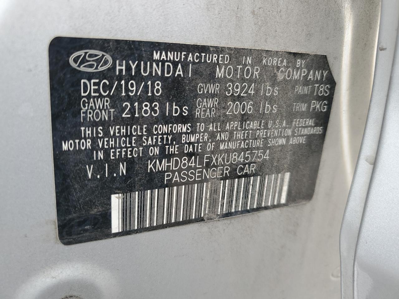 Hyundai ELANTRA Sel Image 10