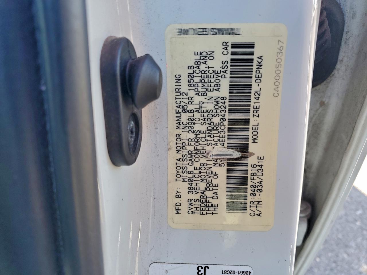 Toyota Corolla Base Image 3