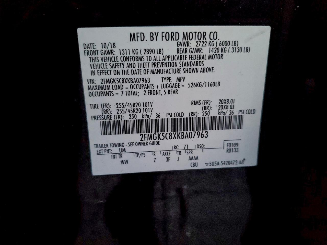 Ford Flex Sel Image 11